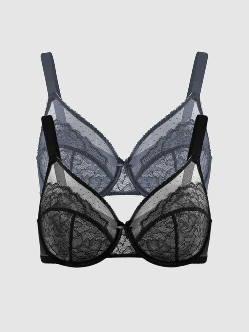 2-Pack She Wolf – Unlined Minimizer Bra
