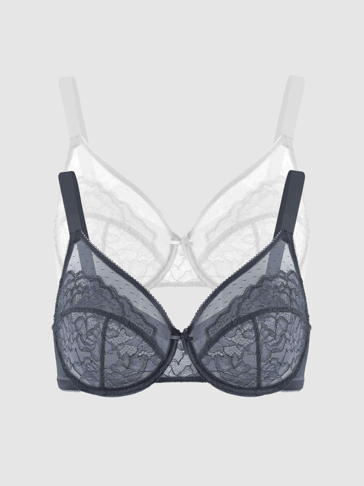 2-Pack Lynx – Unlined Minimizer Bra