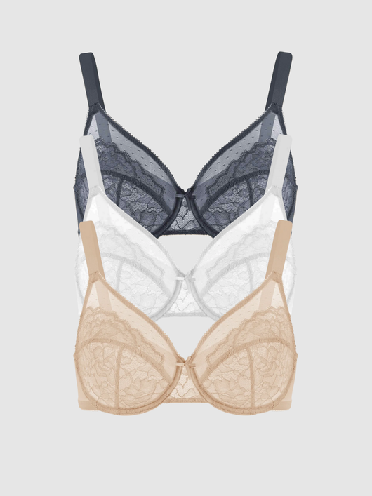 3-Pack Oryx – Unlined Minimizer Bra