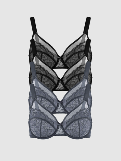 4-Pack She Wolf – Unlined Minimizer Bra