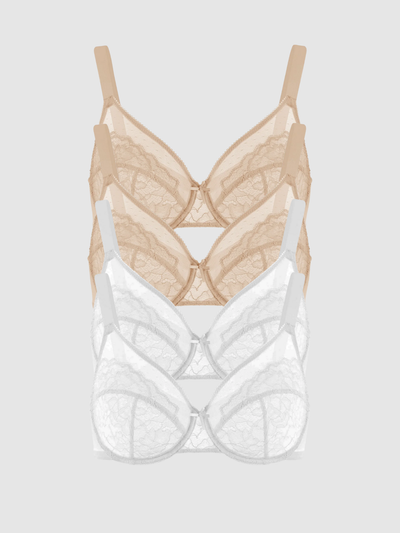 4-Pack Caracal – Unlined Minimizer Bra