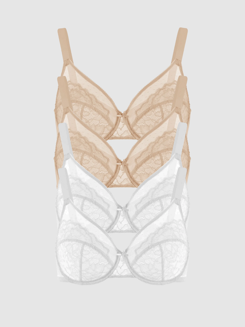 4-Pack Caracal – Unlined Minimizer Bra