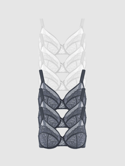6-Pack Dove – Unlined Minimizer Bra