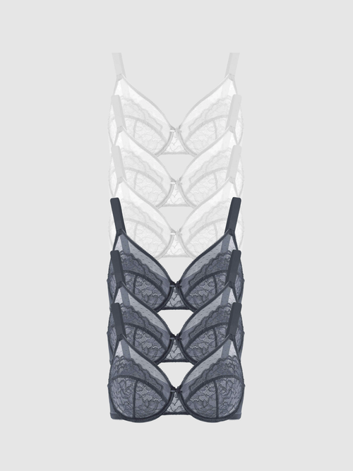 6-Pack Dove – Unlined Minimizer Bra