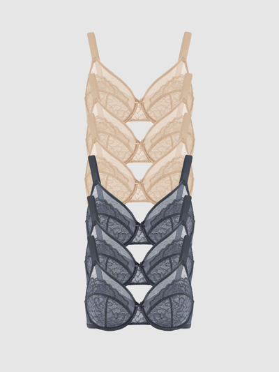 6-Pack Gazelle – Unlined Minimizer Bra