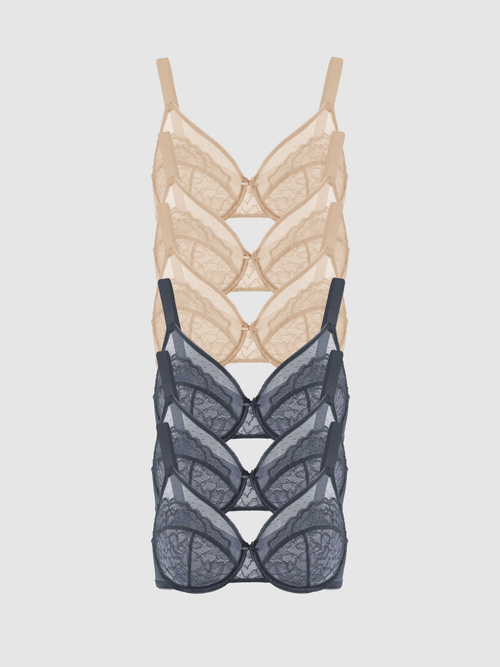 6-Pack Gazelle – Unlined Minimizer Bra