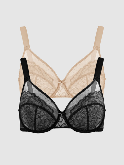 2-Pack Panther – Unlined Minimizer Bra
