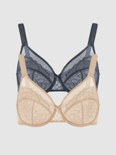 2-Pack Gazelle – Unlined Minimizer Bra