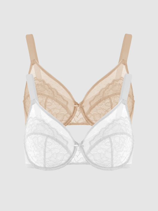 2-Pack Caracal – Unlined Minimizer Bra