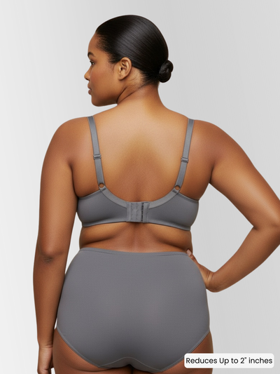 2-Pack Gray – Unlined Minimizer Bra