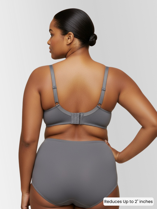 2-Pack Gray – Unlined Minimizer Bra